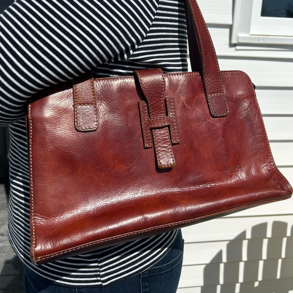 Vintage Medici Firenze Italian Crafted Leather Purse